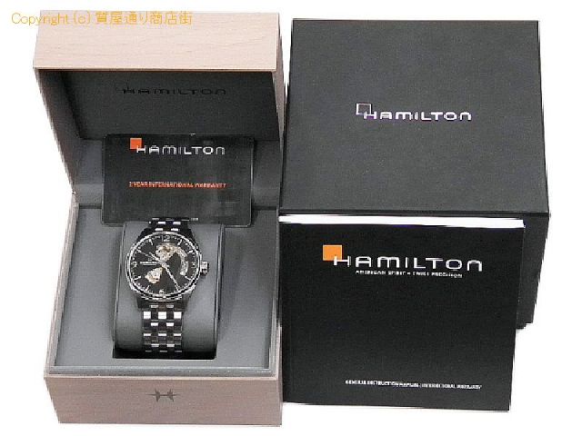 ハミルトン ジャズマスター ハミルトン HAMILTON メンズ腕時計 ジャズマスター オープンハート オート H32705131 【 SA66076 】のオプション紹介画像(4)