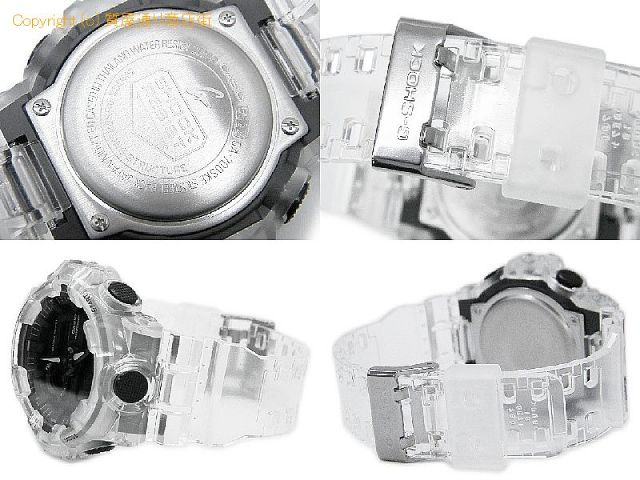カシオ G-SHOCK カシオ CASIO メンズ腕時計 G-SHOCK スケルトンシリーズ GA-700SKE-7AJF 【 SA66100 】のオプション紹介画像(2)