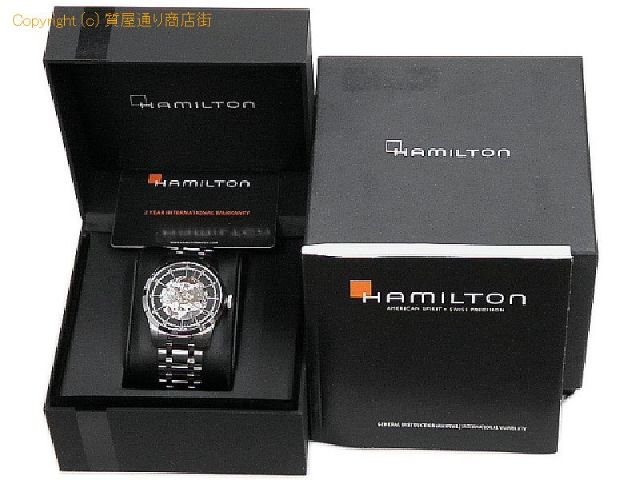 ハミルトン レイルロード ハミルトン HAMILTON メンズ腕時計 アメリカン クラシック レイルロード スケルトン H40655131 【 SA66125 】のオプション紹介画像(3)