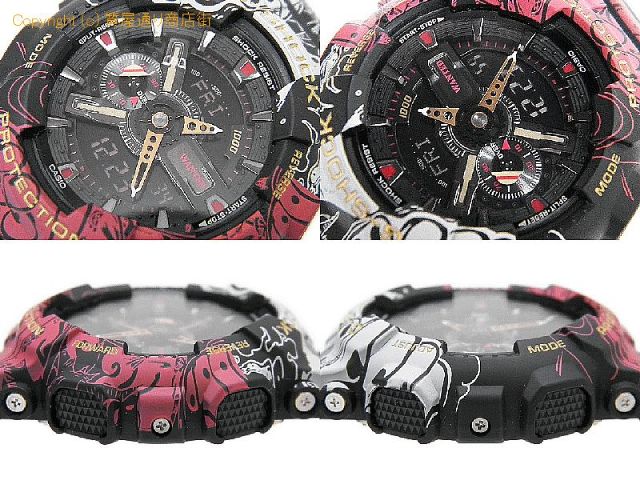 カシオ G-SHOCK カシオ CASIO メンズ腕時計 G-SHOCK ONE PIECE コラボレーションモデル GA-110JOP-1A4JR 【 SA66126 】のオプション紹介画像(1)