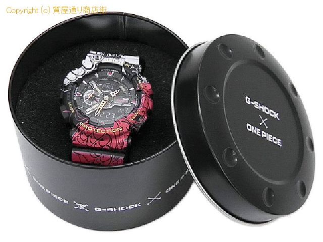 カシオ G-SHOCK カシオ CASIO メンズ腕時計 G-SHOCK ONE PIECE コラボレーションモデル GA-110JOP-1A4JR 【 SA66126 】のオプション紹介画像(5)