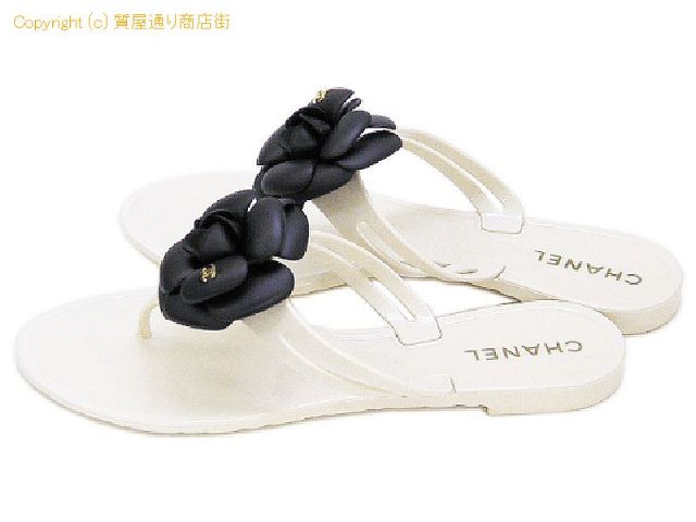 シャネル シャネル CHANEL ラバー カメリア サンダル サイズ38 G26012 【 SA5p224 】のオプション紹介画像(1) シャネル シャネル CHANEL ラバー カメリア サンダル サイズ38 G26012 【 SA5p224 】のオプション紹介画像(1)
