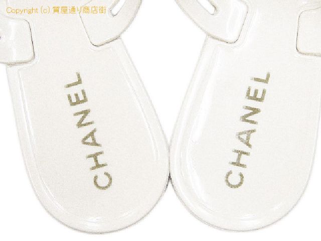 シャネル シャネル CHANEL ラバー カメリア サンダル サイズ38 G26012 【 SA5p224 】のオプション紹介画像(3) シャネル シャネル CHANEL ラバー カメリア サンダル サイズ38 G26012 【 SA5p224 】のオプション紹介画像(3)