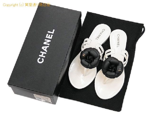 シャネル シャネル CHANEL ラバー カメリア サンダル サイズ38 G26012 【 SA5p224 】のオプション紹介画像(5) シャネル シャネル CHANEL ラバー カメリア サンダル サイズ38 G26012 【 SA5p224 】のオプション紹介画像(5)