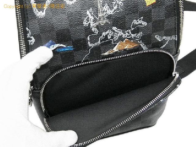 ルイ ヴィトン ダミエグラフィット ルイ・ヴィトン LOUIS VUITTON ダミエグラフィット ボディバッグ/ショルダーバッグ アヴェニュー・スリングバッグ N40237 【 SA532400 】のオプション紹介画像(5) ルイ ヴィトン ダミエグラフィット ルイ・ヴィトン LOUIS VUITTON ダミエグラフィット ボディバッグ/ショルダーバッグ アヴェニュー・スリングバッグ N40237 【 SA532400 】のオプション紹介画像(5)