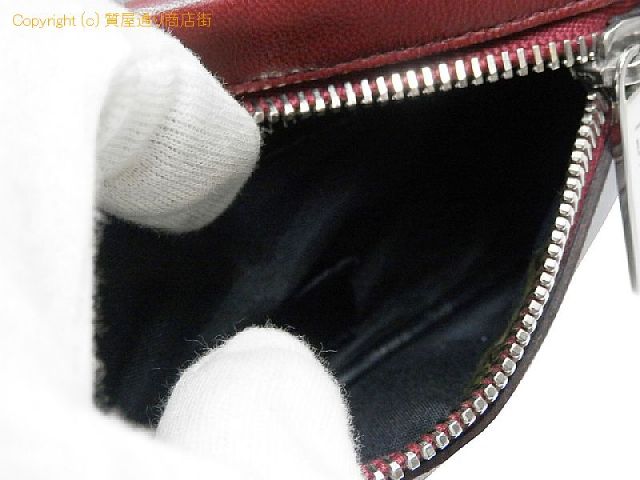 シャネル シャネル CHANEL ラムスキン コココクーン マトラッセ キーリング付コインケース ブラック/ワインレッド 【 SA532405 】のオプション紹介画像(2) シャネル シャネル CHANEL ラムスキン コココクーン マトラッセ キーリング付コインケース ブラック/ワインレッド 【 SA532405 】のオプション紹介画像(2)