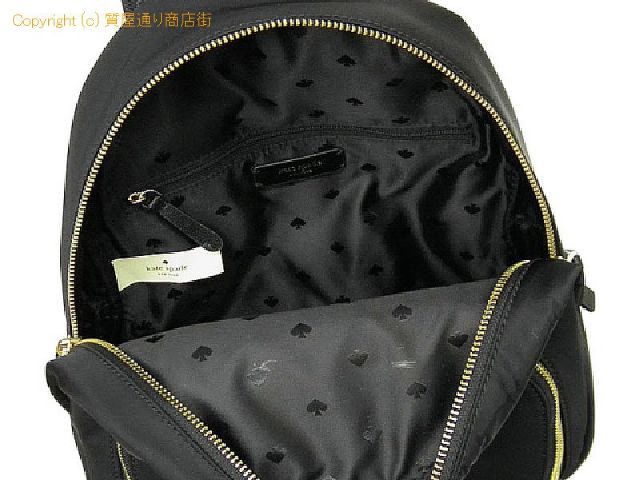 ケイトスペード KATE SPADE ケイトスペード ナイロン バックパック/リュックサック WKRU5913 ブラック 【 SA532410 】のオプション紹介画像(4) ケイトスペード KATE SPADE ケイトスペード ナイロン バックパック/リュックサック WKRU5913 ブラック 【 SA532410 】のオプション紹介画像(4)