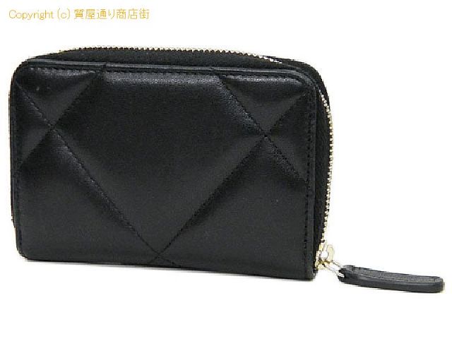 シャネル シャネル CHANEL ラムスキン CHANEL19 コインケース/カードケース AP0949 ブラック ゴールド金具 【 SA532486 】のオプション紹介画像(2) シャネル シャネル CHANEL ラムスキン CHANEL19 コインケース/カードケース AP0949 ブラック ゴールド金具 【 SA532486 】のオプション紹介画像(2)