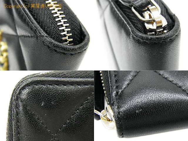 シャネル シャネル CHANEL ラムスキン CHANEL19 コインケース/カードケース AP0949 ブラック ゴールド金具 【 SA532486 】のオプション紹介画像(4) シャネル シャネル CHANEL ラムスキン CHANEL19 コインケース/カードケース AP0949 ブラック ゴールド金具 【 SA532486 】のオプション紹介画像(4)
