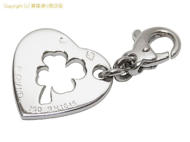 シャネル シャネル CHANEL 750WG ハート クローバー チャーム/ペンダントトップ J1756 【 SA72654 】のオプション紹介画像(1) シャネル シャネル CHANEL 750WG ハート クローバー チャーム/ペンダントトップ J1756 【 SA72654 】のオプション紹介画像(1)