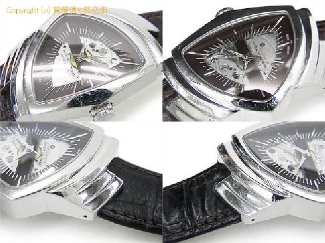 ハミルトン ベンチュラ ハミルトン HAMILTON メンズ腕時計 ベンチュラ オート H24515591 自動巻 ブラウン 革ベルト スケルトン 【 SA66503 】のオプション紹介画像(1) ハミルトン ベンチュラ ハミルトン HAMILTON メンズ腕時計 ベンチュラ オート H24515591 自動巻 ブラウン 革ベルト スケルトン 【 SA66503 】のオプション紹介画像(1)